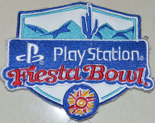 Stitched 2017 Play Station Fiesta Bowl Patch