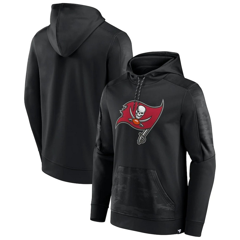 Tampa Bay Buccaneers Fanatics Branded On The Ball Pullover Hoodie Black