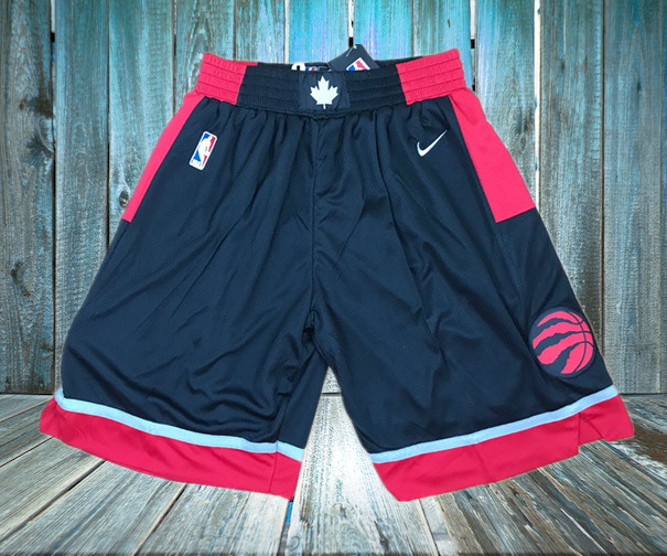 Toronto Raptors Black  Swingman Shorts