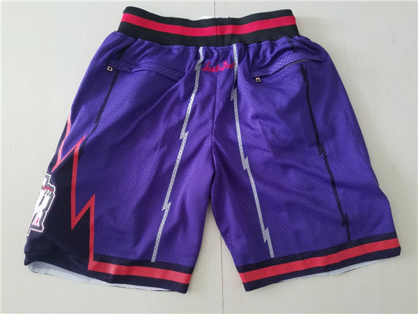 Toronto Raptors Purple Throwback Short