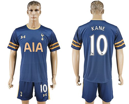 Tottenham Hotspur 10 Kane Away Soccer Club Jersey