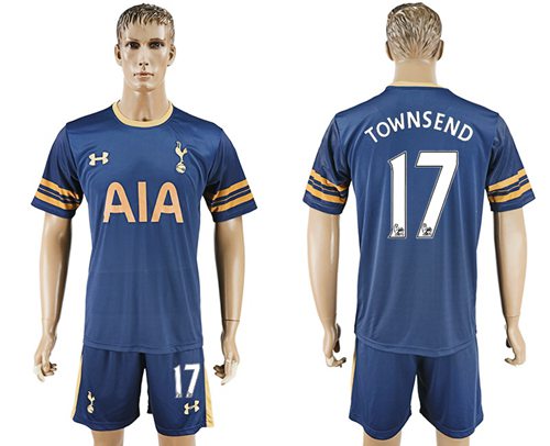 Tottenham Hotspur 17 Townsend Away Soccer Club Jersey