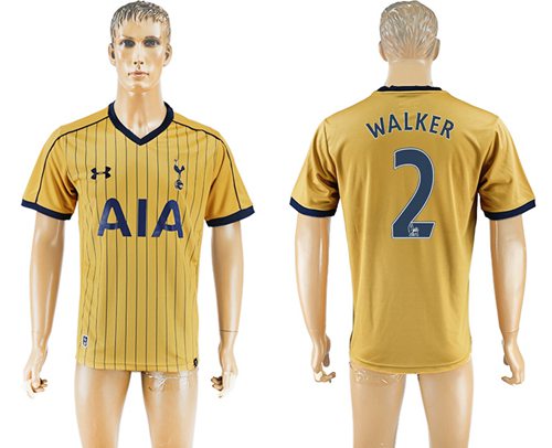 Tottenham Hotspur 2 Walker Sec Away Soccer Club Jersey