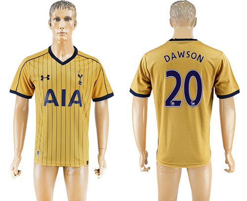 Tottenham Hotspur 20 Dawson Sec Away Soccer Club Jersey