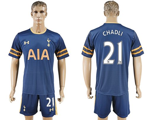 Tottenham Hotspur 21 Chadli Away Soccer Club Jersey