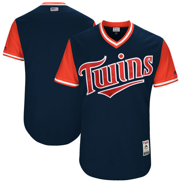 Twins Majestic Navy 2017 Players Weekend Team Jersey