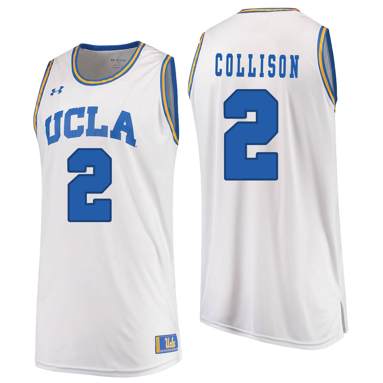 UCLA Bruins 2 Darren Collison White College Basketball Jersey