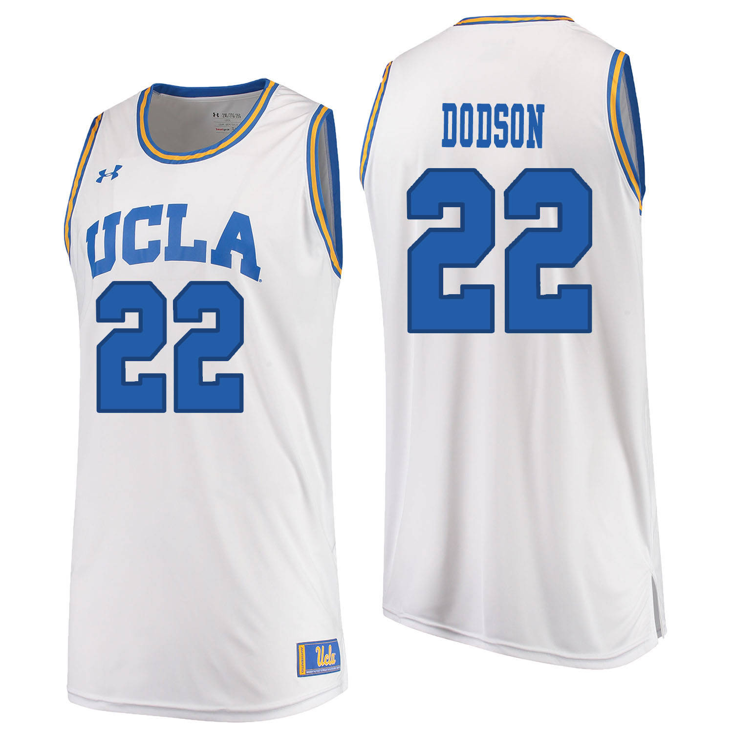UCLA Bruins 22 Armani Dodson White College Basketball Jersey