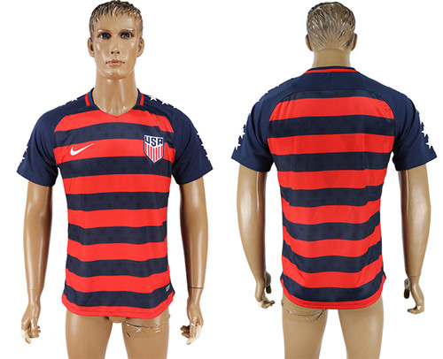 USA 2017 CONCACAF Gold Cup Away Thailand Soccer Jersey