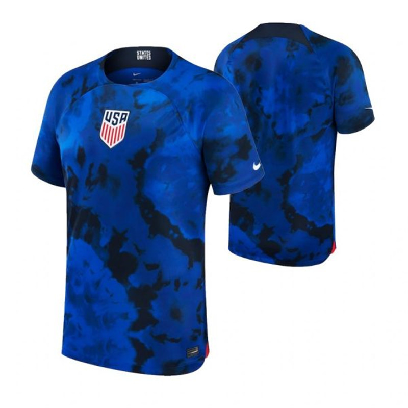 USA Blank Away 2022 FIFA World Cup Thailand Soccer Jersey