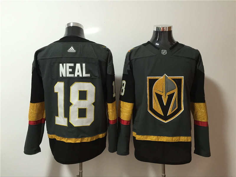 Vegas Golden Knights 18 James Neal Gray  Jersey