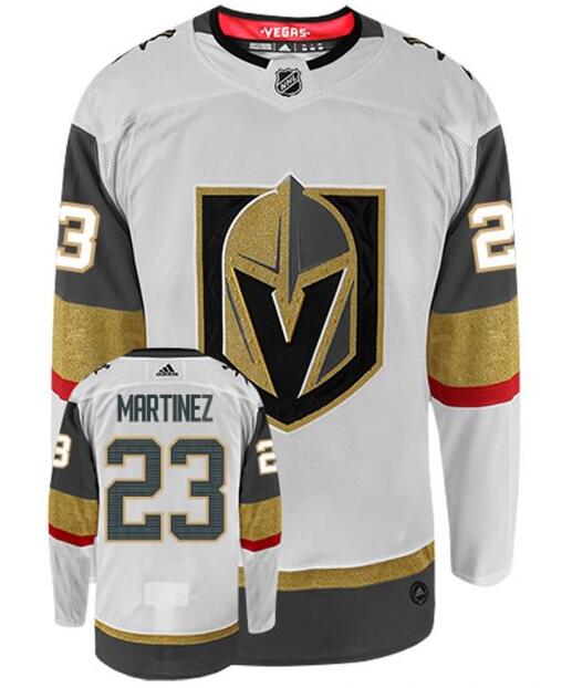 Vegas Golden Knights 23 Alec Martinez White Adidas Jersey