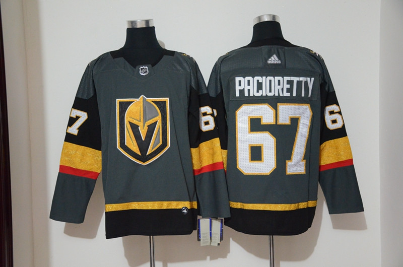 Vegas Golden Knights 67 Max Pacioretty Gray  Jersey