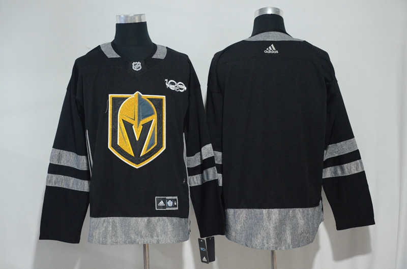 Vegas Golden Knights Black 1917 2017 100th Anniversary  Jersey