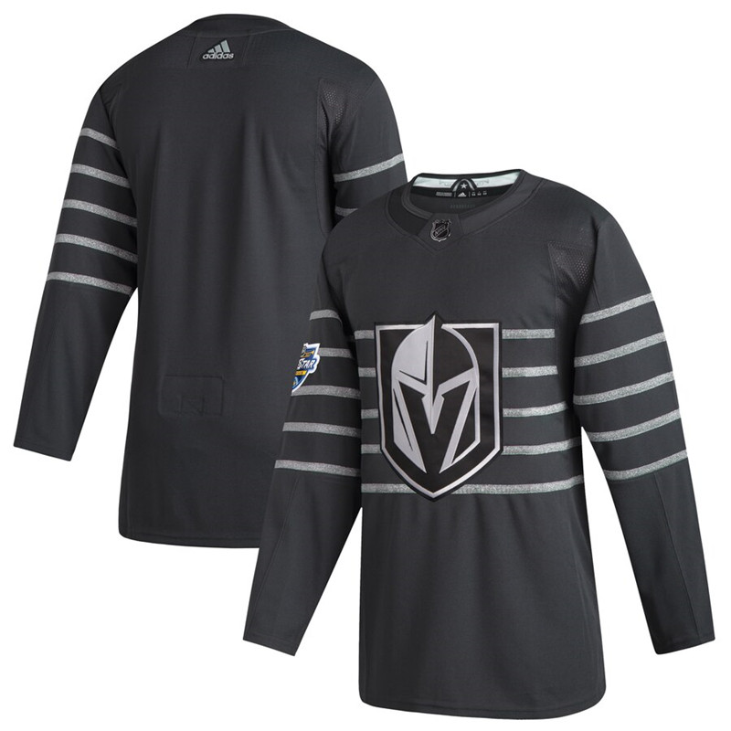 Vegas Golden Knights Blank Gray 2020 NHL All Star Game Adidas Jersey