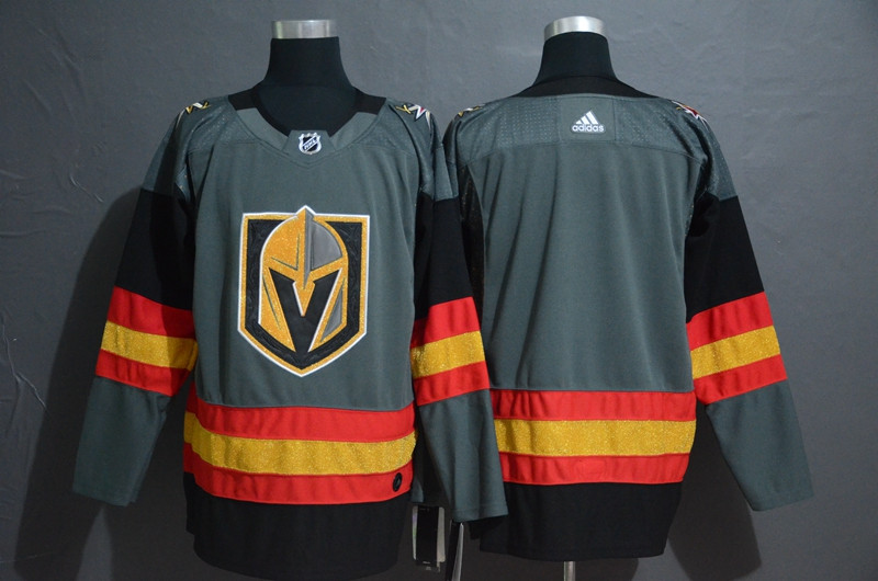 Vegas Golden Knights Blank Gray  Jersey