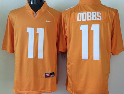Vols 11 Joshua Dobbs Orange Stitched NCAA Jersey