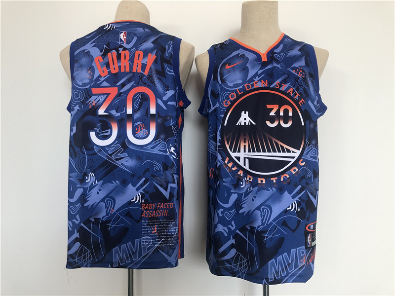 Warriors 30 Blue MVP Edition