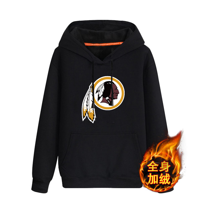 Washington Redskins Men's Winter Thicken NFL Pullover Hoodie