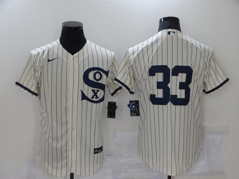 White Sox 33 Lance Lynn Cream Nike 2021 Field Of Dreams Flexbase Jersey