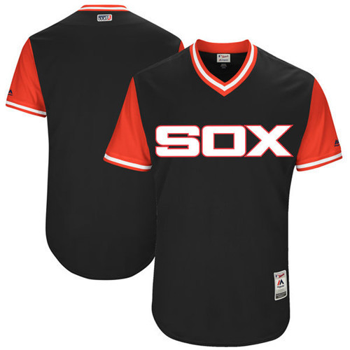 White Sox Majestic Black 2017 Players Weekend Team Jersey