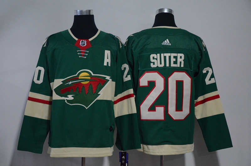 Wild 20 Ryan Suter Green  Jersey