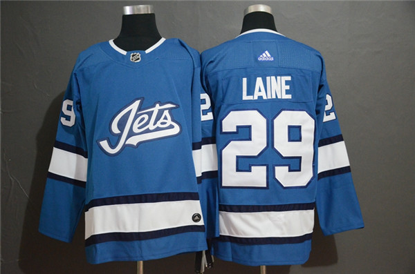 Winnipeg Jets 29 Patrik Laine Blue Alternate  Jersey