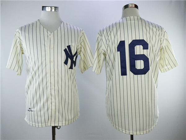 Yankees 16 Whitey Ford 1961 Mitchell & Ness Throwback Jersey