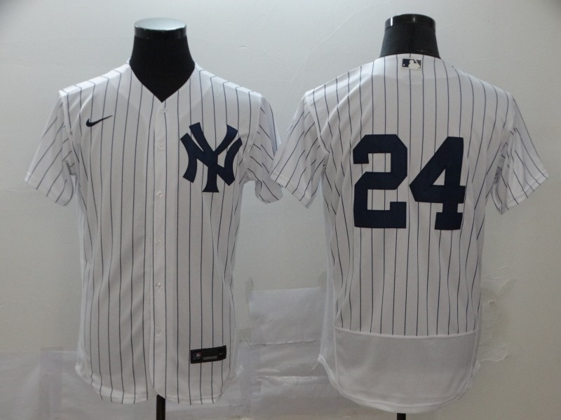 Yankees 24 Gary Sanchez White 2020 Nike Flexbase Jersey