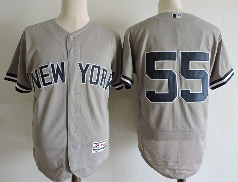 Yankees 55 Sonny Gray Gray Flexbase Jersey