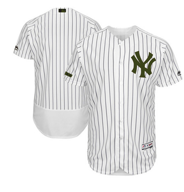 Yankees Blank 2017 Memorial Day 2017 Memorial Day Flexbase Player Jersey