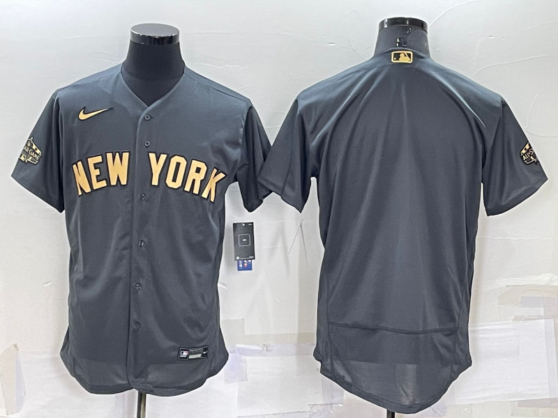 Yankees Blank Nike 2022 MLB All Star Flexbase Jersey