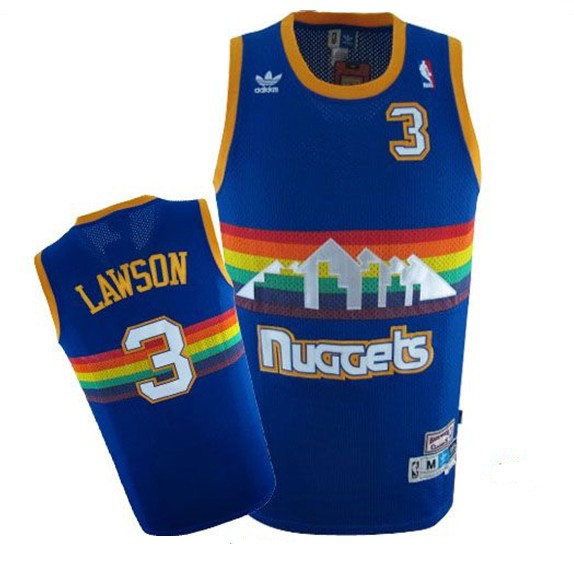  Denver Nuggets Alex English Soul Swingman Road Jersey