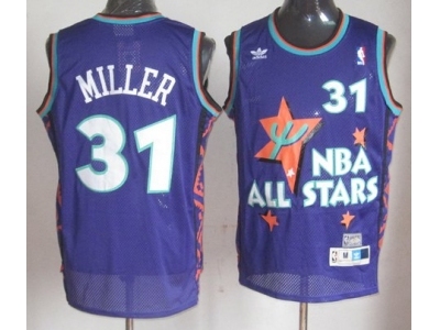 nba 95 all star 31 miller purple