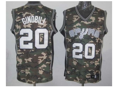 nba san antonio spurs 20 ginobili camo